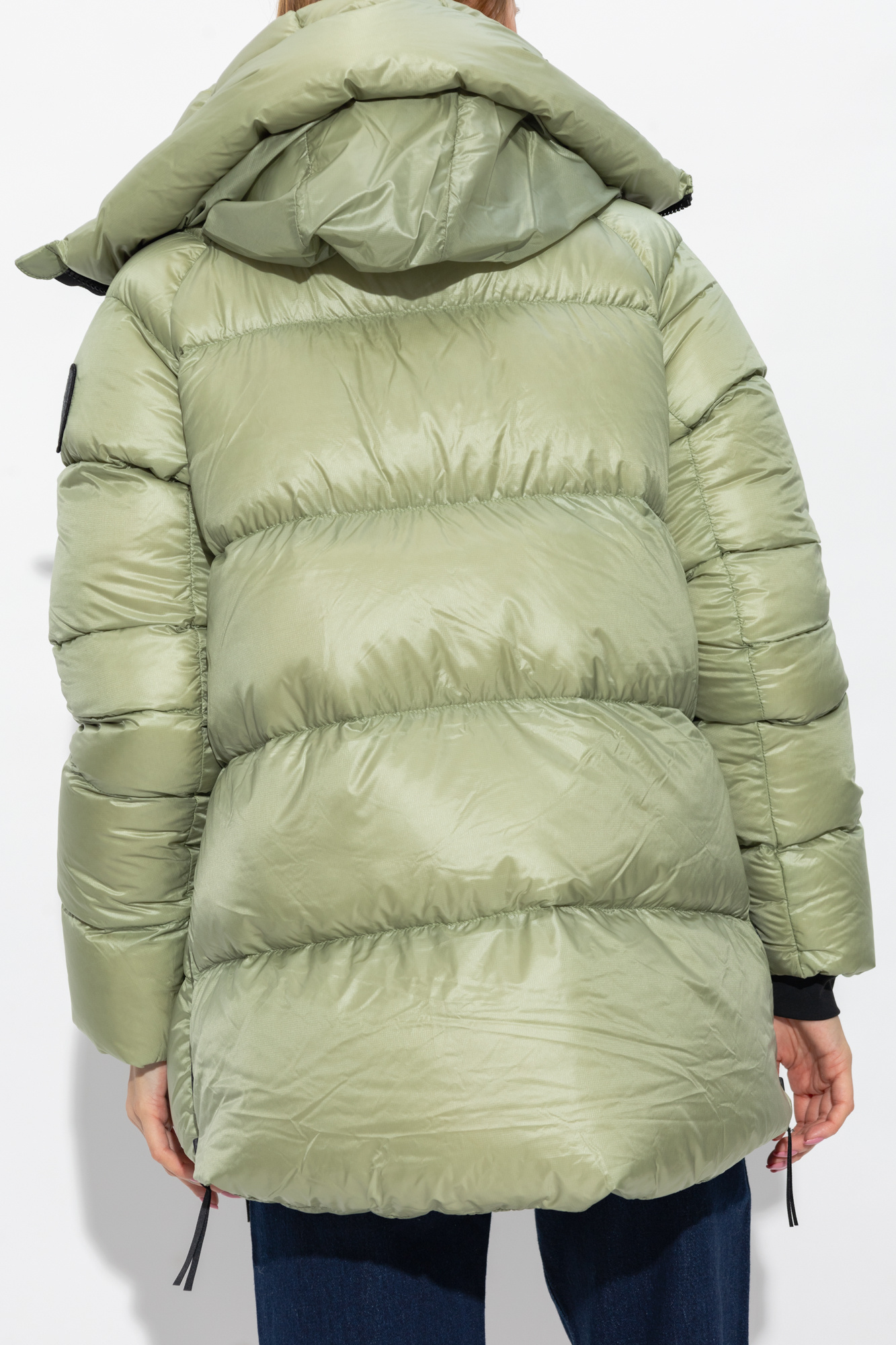 Green canada discount goose puffer